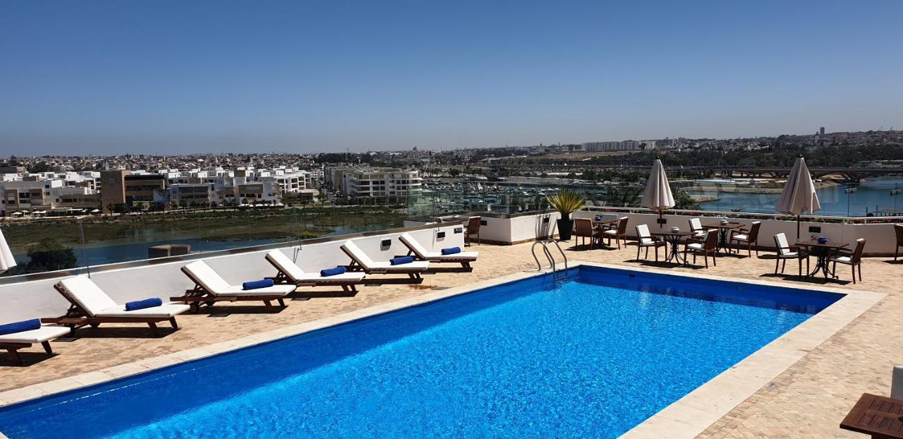 Hotel Borj Rabat - A Member Of Barcelo Hotel Group Exterior photo Rooftop pool at the Radisson Blu Hotel, Carthage, Tunisia